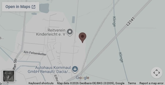 Standort Am Teiche 4, 99095 Erfurt – auf Google Maps öffnen